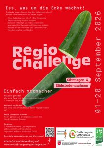 Plakat RC Goe - Gurke-bio Plakat Regio Challenge Göttingen & Südniedersachsen