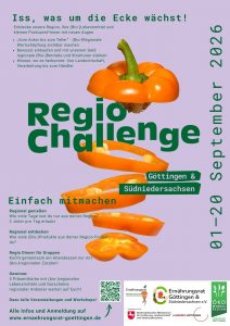 Plakat RC Goe - Paprika-bio Plakat Paprika - Regio Challenge Göttingen & Südniedersachsen