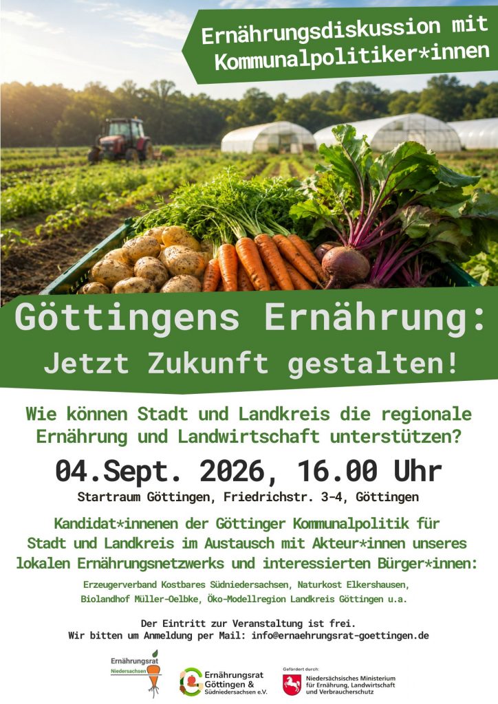 Plakat Ernährungsdikussion